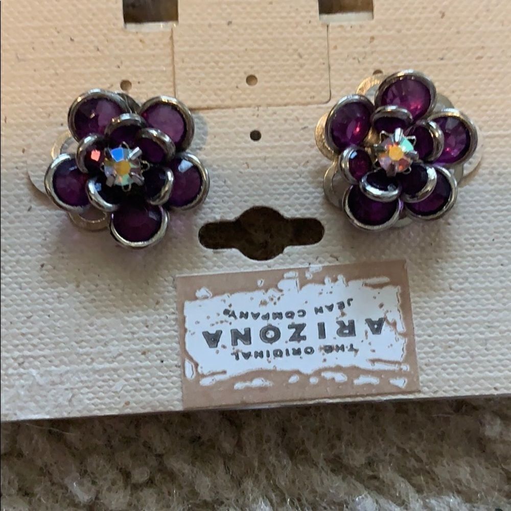 Flower earrings 